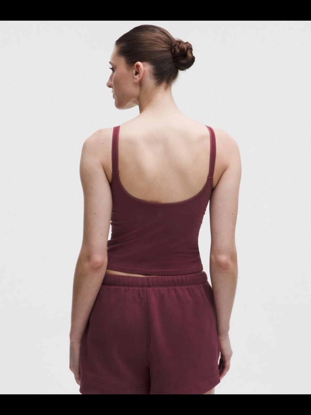 Lululemon Ebb to Street Scoop-Neck Cropped Tank Top - Picture 2 of 7